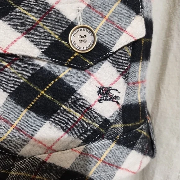 Burberry wool blend shorts Sz 5 - Picture 6 of 7